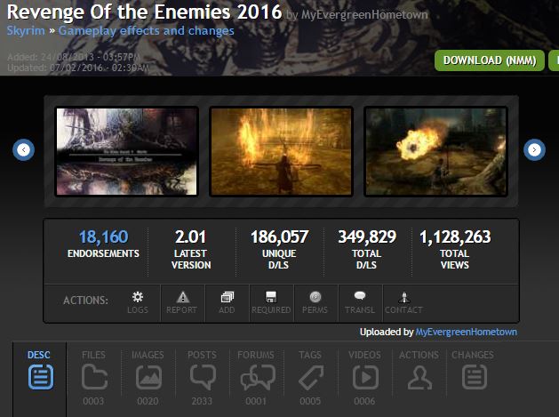 Revenge Of the Enemies 2016